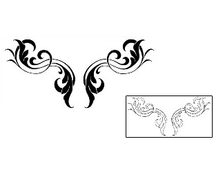 Black Ink Tattoo For Women tattoo | GSF-00543