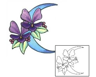 Moon Tattoo Astronomy tattoo | GSF-00592