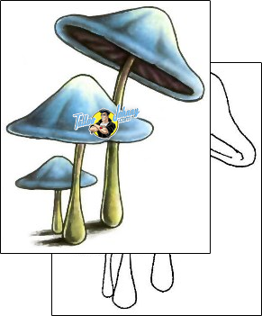 Mushroom Tattoo gsf-00634