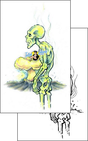 Skeleton Tattoo horror-skeleton-tattoos-gail-somers-gsf-00641