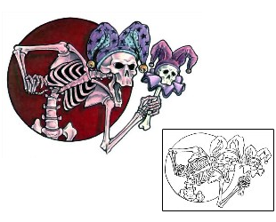 Skeleton Tattoo Mythology tattoo | GSF-00642