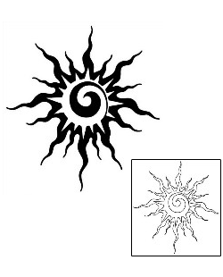 Sun Tattoo Astronomy tattoo | GSF-00690