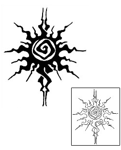 Sun Tattoo Astronomy tattoo | GSF-00691