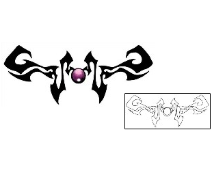 Jewel Tattoo Specific Body Parts tattoo | GSF-00712