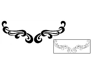 Lower Back Tattoo Specific Body Parts tattoo | GSF-00715