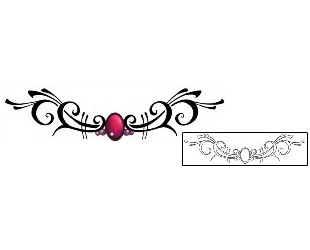 Lower Back Tattoo For Women tattoo | GSF-00758