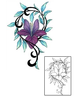 Vine Tattoo Plant Life tattoo | GSF-00780