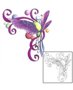 Ribbon Tattoo GSF-00823