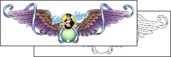 Jewel Tattoo wings-tattoos-gail-somers-gsf-00824