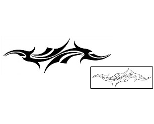 Black Ink Tattoo Specific Body Parts tattoo | GSF-00851