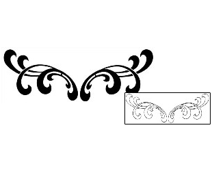 Lower Back Tattoo For Women tattoo | GSF-00854