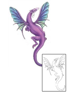 Dragon Tattoo Mythology tattoo | GSF-00879