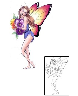 Flower Tattoo Altagracia Fairy Tattoo