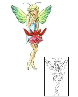 Picture of Glenda Fairy Tattoo