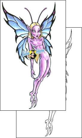 Fairy Tattoo fantasy-tattoos-gail-somers-gsf-00901