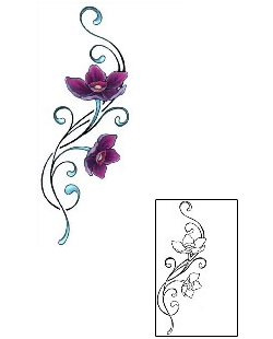 Vine Tattoo Plant Life tattoo | GSF-00926