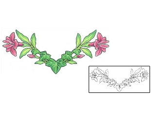 Vine Tattoo Plant Life tattoo | GSF-00959