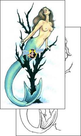 Mermaid Tattoo fantasy-mermaid-tattoos-gail-somers-gsf-00963