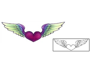 Wings Tattoo For Women tattoo | GSF-01008