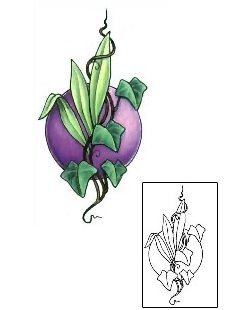 Vine Tattoo Plant Life tattoo | GSF-01033