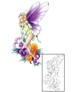 Mythology Tattoo Lauralee Fairy Tattoo