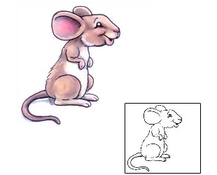 Mouse Tattoo Tattoo Styles tattoo | GSF-01081