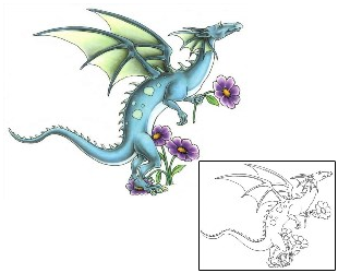 Dragon Tattoo Mythology tattoo | GSF-01091
