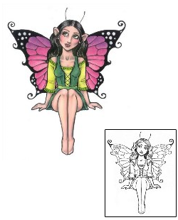 Picture of Belinda Fairy Tattoo