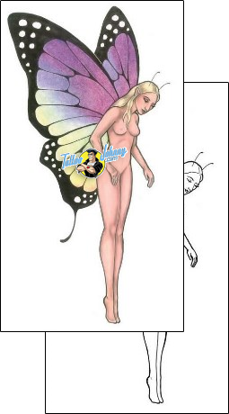 Fairy Tattoo fantasy-tattoos-gail-somers-gsf-01163