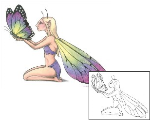 Picture of Jacqueline Fairy Tattoo