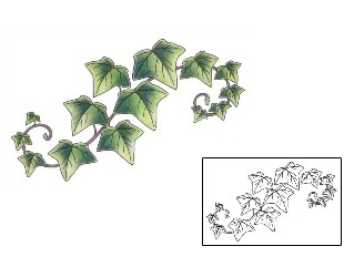 Vine Tattoo Plant Life tattoo | GSF-01174