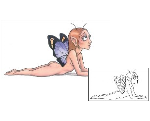 Cartoon Tattoo Melba Fairy Tattoo