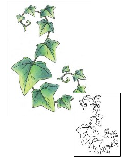 Vine Tattoo Plant Life tattoo | GSF-01205