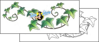 Vine Tattoo plant-life-vine-tattoos-gail-somers-gsf-01220