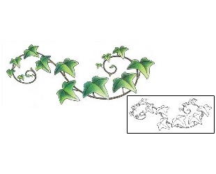 Vine Tattoo Plant Life tattoo | GSF-01220