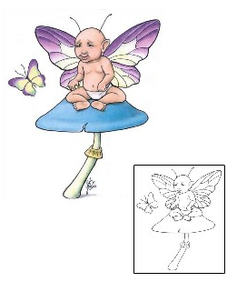 Picture of Margeret Fairy Tattoo