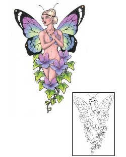 Pansy Tattoo Brianna Fairy Tattoo