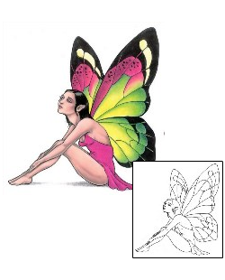 Picture of Margurite Fairy Tattoo