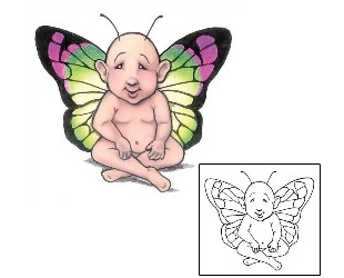 Picture of Mable Baby Fairy Tattoo