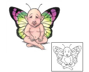 Fairy Tattoo Mable Baby Fairy Tattoo