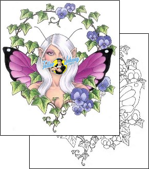 Fairy Tattoo fantasy-tattoos-gail-somers-gsf-01259