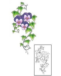 Vine Tattoo Plant Life tattoo | GSF-01270