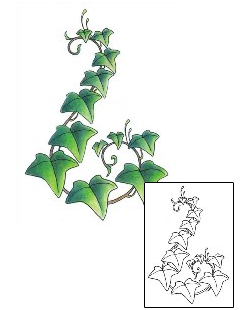 Vine Tattoo Plant Life tattoo | GSF-01273