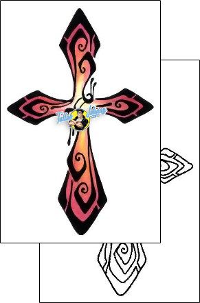 Christian Tattoo cross-tattoos-gail-somers-gsf-01337