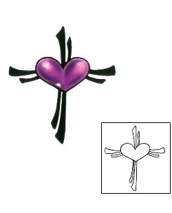 Cross Tattoo Religious & Spiritual tattoo | GSF-01345