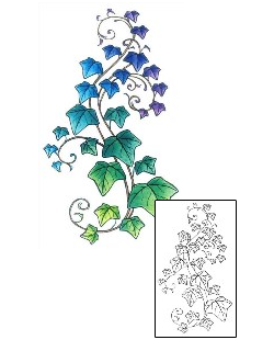 Vine Tattoo Plant Life tattoo | GSF-01373