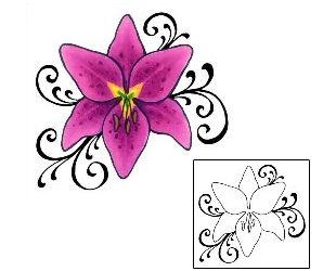 Lily Tattoo Tattoo Styles tattoo | GSF-01378