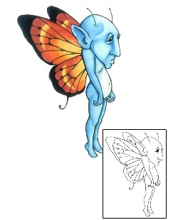 Picture of Gertrudis Fairy Tattoo