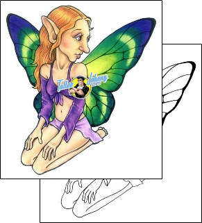 Fairy Tattoo fantasy-tattoos-gail-somers-gsf-01391