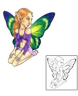 Cartoon Tattoo Rosie Fairy Tattoo